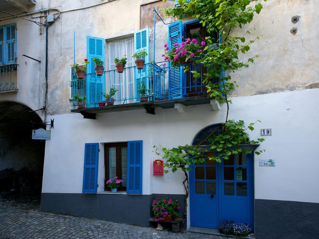 Casa Azzurra Ormea Panzió Kültér fotó